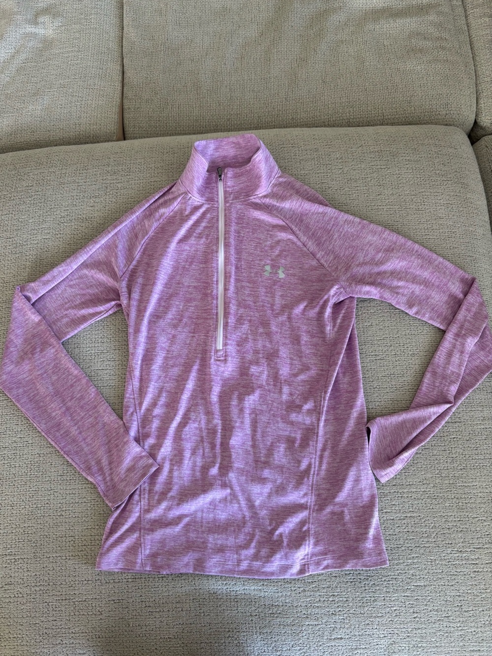 Purple under armor quarter zip!